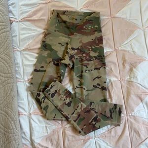 Army Print Leggings